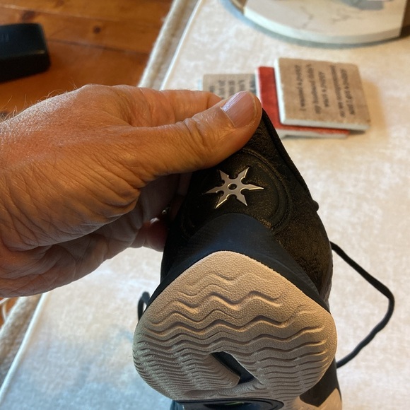 Nike Tennis Naomi Osaka Black and Neon Yellow Tennis Shoes - Picture 11 of 13